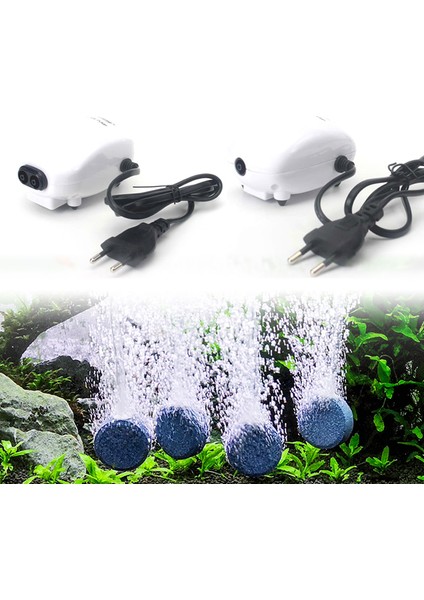Tek Çıkışlı Stil Ab Fişi 220V Akvaryum Hava Motoru Ultra Sessiz Balık Tankı Oksijen Pompa Noiselegle Veya Çift Çıkışlı Hava Baloncuğu Oksijen Pompa Euus Fişi (Yurt Dışından) fiyatları