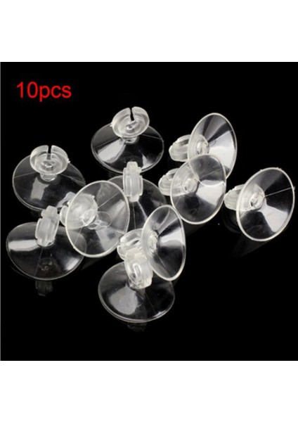 10 Adet Tarzı Plastik Akvaryum Emme Kupası Tutucu Aksesuar Balık Tankı Emici Fıskiye Hava Hattı Tutucu Akvaryum (Yurt Dışından)