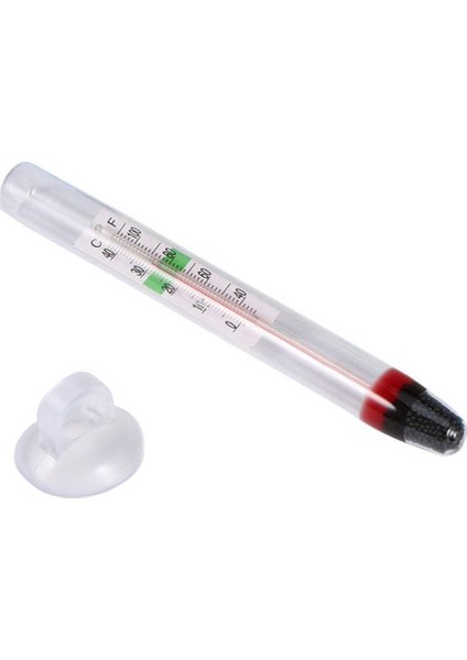 Beyaz Stil Cam Metre Akvaryum Balık Tankı Su Sıcaklık Termometresi Emme Kupası Dijital Ev Ce (Yurt Dışından) fırsatları