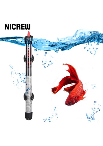 50W Tarzı Abd Fişi Nıcrew Akvaryum Isıtıcı Çubuk Ayarlanabilir Sıcaklık Termostat Daldırma Otomatik Isıtma Balık Tankı Akvaryum Isıtıcı (Yurt Dışından) indirimleri