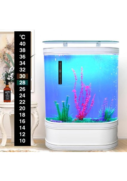 5 Adet Tarzı Akvaryum Balık Tankı Şerit Yapışkanı Renk Değiştiren Termometre Sıcaklık Sticker Yapışkan Çift Ölçekli Balık Akvaryum Pet Malzemeleri (Yurt Dışından) fiyatları