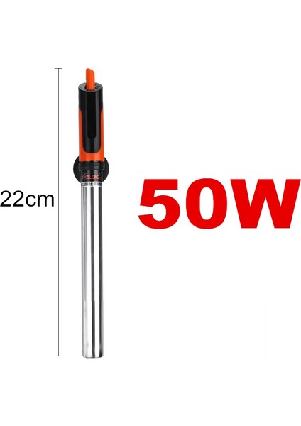 50W Tarzı Ab Fiş Adaptörü Patlama Geçirmez Akvaryum Isıtıcı Daldırılabilir Paslanmaz Çelik Balık Tankı Isıtma Çubuğu Kontrol Sıcaklık Güç Tasarrufu Ayarlanabilir (Yurt Dışından)