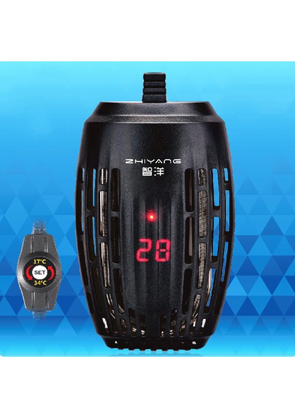 100W Tarzı Ab Fiş Adaptörü 220V Ayarlanabilir Sıcaklık Termostat Isıtıcı Çubuk 25W Daldırma Akvaryum Balık Kaplumbağa Tankı Su Kontrolü (Yurt Dışından)