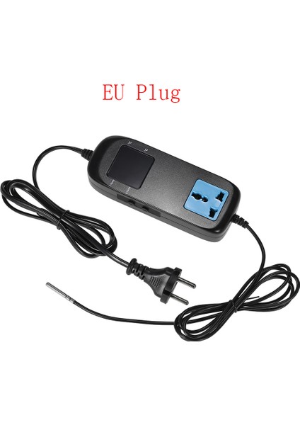 Ab Fiş Tarzı 90-220V 10A LED Dijital Ekran Yavru Sıcaklık Kontrol Cihazı Akvaryum Aksesuarı Isıtıcı Soğutucu Seracılık Prizi -40 Ila Ooler (Yurt Dışından)