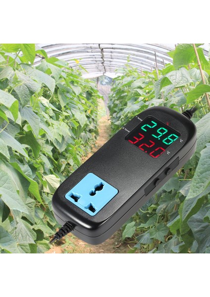 Ab Fiş Tarzı 90-220V 10A LED Dijital Ekran Yavru Sıcaklık Kontrol Cihazı Akvaryum Aksesuarı Isıtıcı Soğutucu Seracılık Prizi -40 Ila Ooler (Yurt Dışından) fırsatları