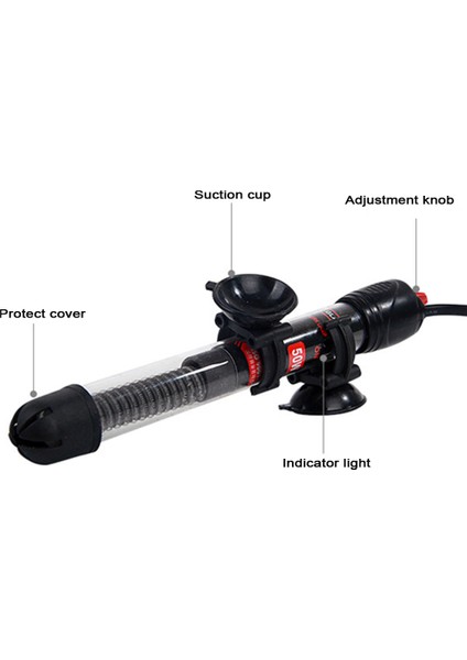 Siyah Stil 50W Akvaryum Isıtıcı Balık Tankı Cam Isıtıcı Sıcaklık Kontrol C Ayarlanabilir Termostat Isıtma Çubuğu (Yurt Dışından) indirimleri