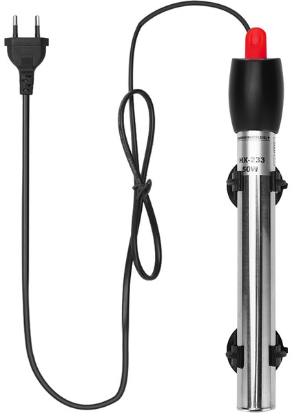 HX-233-200W Stili Ab Fişi Akvaryum Isıtıcı Daldırılabilir Kaplumbağa Balık Tankı Otomatik Su Isıtıcı Sabit Sıcaklık Isıtma Çubuğu Termostat Aquario 220V (Yurt Dışından)