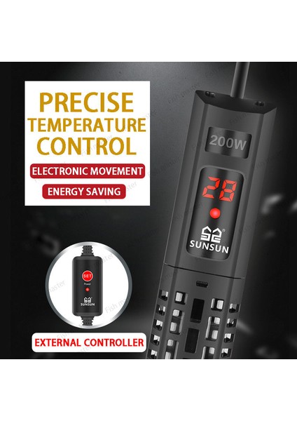 GR-100W Stili Ab Adaptör Fişi Akvaryum Cam Balık Tankı Isı Ayarlamalı 220V Termostat Isıtıcı Isıtma Çubuğu Akvaryum Aksesuarları (Yurt Dışından) indirimleri