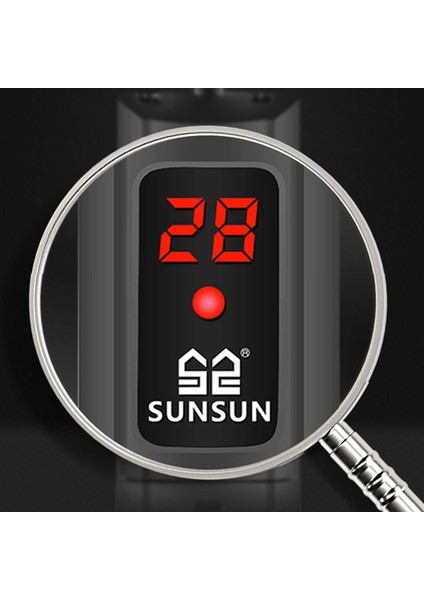 200W Tarzı Ab Fişi Akvaryum Daldırma Isıtıcı Balık Tankı LCD Ekran Dijital Ayarlanabilir Su Isıtma Çubuğu Sürekli Sıcaklık Kontrolü (Yurt Dışından)