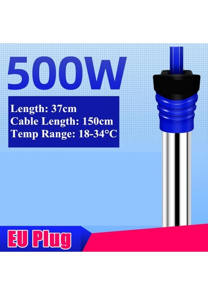 Ab 50W Tarzı Akvaryum Isıtıcı 50W Daldırma Balık Tankı Isıtıcı Sürekli Sıcaklık Isıtma Çubuğu Akvaryum Gerekli (Yurt Dışından)