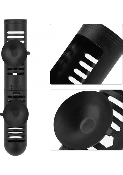 Siyah Stil 18,5 cm Akvaryum Isıtıcı Plastik Koruyucu Kılıf Çıkarılabilir Isıtıcı Yalıtımlı Koruyucu Katman Emiş Kupası Su Ürünleri Aksesuarları (Yurt Dışından) fırsatları