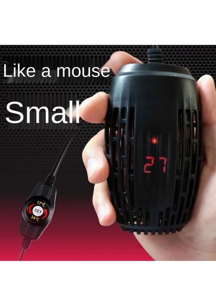 50W Tarzı 110V Balık Tankı Mini Isıtıcı Akvaryum Kaplumbağa Daldırılabilir Termostat LED Otomatik Sıcaklık Patlama Geçirmez Isıtma Çubuğu (Yurt Dışından) indirimleri