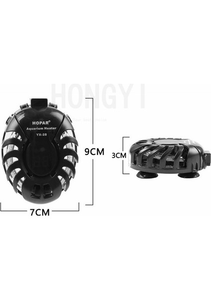 Tek Parça Isıtıcı Tarzı K-50 100W 25W 50W 75W 100W Akvaryum Isıtıcı Elektrikli Isıtma Çubukları Dijital Sıcaklık Kontrol Cihazı Balık Tankı Kaplumbağa Tankı Isıtıcı (Yurt Dışından)