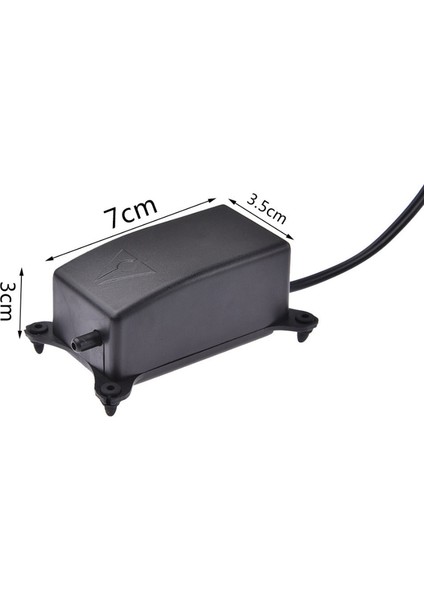 3 Yol Stili Ultra Düşük Gürültülü Akvaryum Hava Pompası Balık Tankı Mini Hava Kompresörü Oksijen Pompası Akvaryum Balık Tankı Oksijen Hava Pompası Aksesuarları (Yurt Dışından)