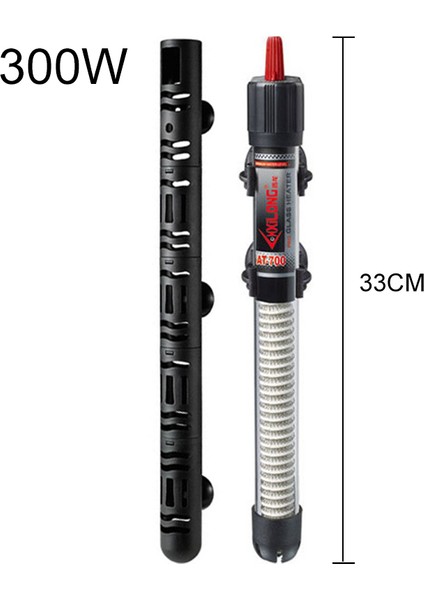 Kapak Stili ile 300W Akvaryum Isıtma Çubuğu Otomatik Termostat Sıcaklık Cam Su Isıtıcı Koruyucu Kapaklı Balık Tankı Aksesuarı 100W (Yurt Dışından)
