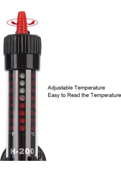 Dalış Isıtıcı Akvaryum Su Isıtma 25W Ayarlanabilir Sıcaklık Isıtıcı Çubuk Termostatlı (Yurt Dışından) fırsatları