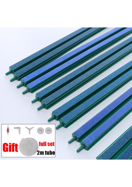 40CM Tarzı Akvaryum Balık Tankı Hava Kabarcığı Kum Taşı Barları Oksijen Pompası Havalandırma Pompası Barı Tam Aksesuarlar (Yurt Dışından) modelleri