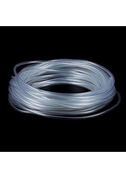 Gelişmiş Sürüm 4mm Stili 5m Akvaryum Oksijen Pompası Hortumu Hava Balon Taşı Akvaryum Balık Tankı Havuz Pompası Borusu 4*6mm Beyaz Siyah Renk (Yurt Dışından) modelleri