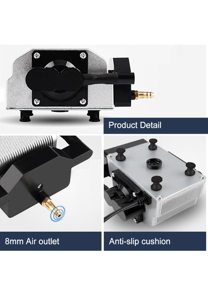 Ap-1 Stili Ab Fişi Akvaryum Ultra Sessiz Güçlü Oksijen Kompresörü Ayarlanabilir Güçlü Hava Hacmi Balık Tankı Hava Pompası (Yurt Dışından) fırsatları