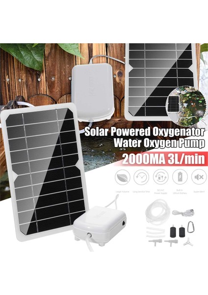 Yumru Seti Stili Güneş Enerjili Oksijen Pompa Havuz Havalandırıcı Akvaryum Hava Pompası Güneş Paneli Su Pompası Bahçe Dekorasyonu (Yurt Dışından) modelleri