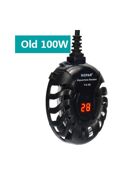 Eski Modeller 100W Tarzı Ab Fişi Küçük Balık Tankı Mini Isıtıcı Düşük Su Seviyeli Kaplumbağa Tankı LED Dijital Ekran Isıtıcı Otomatik Sıcaklık Patlama Koruma Isıtma (Yurt Dışından)