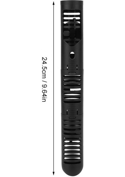 24.5cm Tarzı M Beden 5 Boyutlu Akvaryum Balık Tankı Isıtıcı Korumalı Kalkan Kılıfı Süngerler Ayarlanabilir Evrensel Uyumlu (Yurt Dışından)