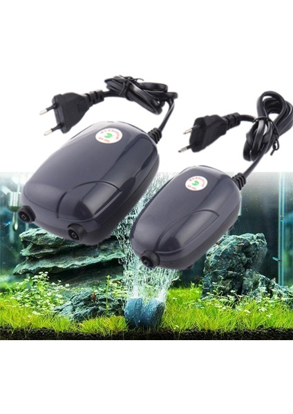 5W- Tubestone Stili Abd Fişi Balık Tankı Hava Taşıyıcı Balık Havalandırıcı Akvaryum Aksesuarları Için 220V 3W 5W Sessiz Akvaryum Oksijen Pompası Mini Hava Kompresörü Air Rise Air Pump (Yurt Dışından) fiyatları