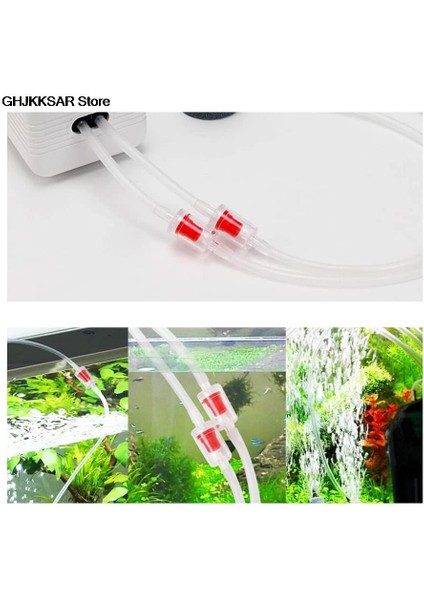 Siyah Stil 1 Adet Akvaryum Kontrol Vanası Hava Pompası Için Plastik Tek Yönlü Geri Akış Aksesuarları Balık Tankı Hava Hattı Boru Hortum Pet Ürünü (Yurt Dışından) modelleri