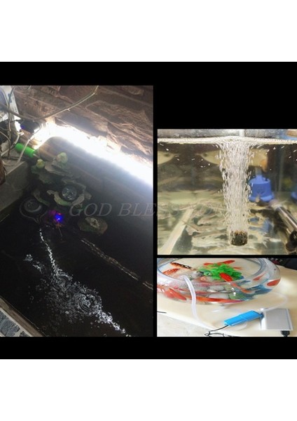 Mavi Stil Taşınabilir Mini USB Akvaryum Balık Tankı Oksijen Hava Pompası Sessiz Enerji Tasarrufu Kompresör Sucul Terraryum Aksesuarları (Yurt Dışından) indirimleri