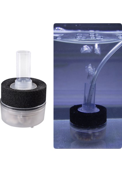 Resim Stili Olarak 5x7.5cm Akvaryum Biyosünger Filtre ile Tıbbi Taş Hava Pompası Aksesuarları Balık Tankı Betta Yavru Karides Gölet Biyokimyasal Sünger Filtresi (Yurt Dışından) fiyatları