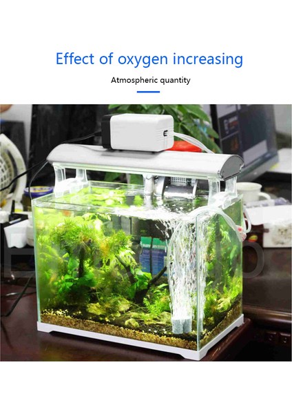 CT101 Stili Ingiltere Fişi Süper Sessiz Balık Kültürü Aerator Çıkış Hava Pompası, Hava Kompresörü Ayarlanabilir Akvaryum Boru Tüpü Akvaryum Aksesuarları (Yurt Dışından) fırsatları