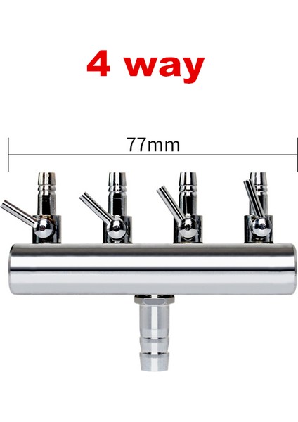 8 Yollu Stil 1 Parça Paslanmaz Ayarlanabilir Akvaryum Hava Bölücü Balık Tankı Hava Kontrolü Kontrol Vanası Ayırıcı Akvaryum Hava Pompası Aksesuarları 8mm'den 4mm'ye (Yurt Dışından) fırsatları