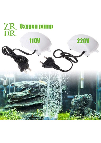 220V Ab Fiş Stili Küçük Ultra-Düşük Gürültülü Oksijen Pompası Akvaryum Aksesuarları Balık Tankı Hava Kompresörü Oksijen Pompa Akvaryum Balık Tankı Oksijen Pompası (Yurt Dışından) fırsatları