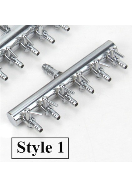 Stil 1 Stil 16 Yol Akvaryum Aksesuarları Yolları Akvaryum Inline Hava Bölücü Kontrol Valfi 4*6mm Oksijen Pompası Hortumu Için Giriş DIA8MM (Yurt Dışından)