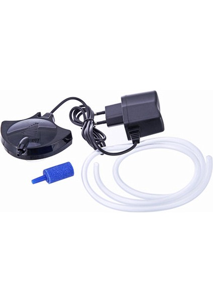 Siyah Ambalaj2 Tarzı Ingiltere Fişi Siyah Beyaz Nano Askıya Alınabilir Sessiz Hava Pompası ile Hava Tüpü ve Hava Taşı Balık Su Bitkisi Tankı Akuarium Mini Hava Pompası Q2210 (Yurt Dışından)