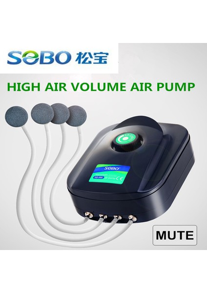 708 1W Tarzı Sobo Akvaryum Hava Pompası Balık Tankı Yüksek Oksijen Pompası Ayarlanabilir Büyük Hava Çıkışlı Havalandırma Pompası Hava Kompresörü Aksesuarları (Yurt Dışından) fiyatları