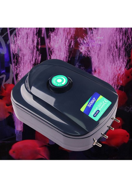 708 1W Tarzı Sobo Akvaryum Hava Pompası Balık Tankı Yüksek Oksijen Pompası Ayarlanabilir Büyük Hava Çıkışlı Havalandırma Pompası Hava Kompresörü Aksesuarları (Yurt Dışından) modelleri