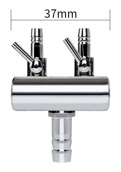 8 mm Ila 4 mm Iki Stil Akvaryum Hava Akış Kontrol Bölme Valfi Geri Dönüş Kontrol Valfi Bölücü Ayırıcı Hava Miktarı Kontrol Valfi Için Akvaryum Hava Pompası (Yurt Dışından)
