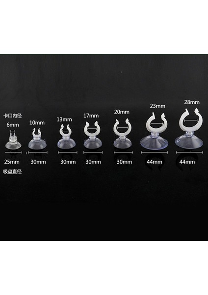 Beyaz Stil 28 mm Balık Tankı Hava Pompası Aksesuarları Tutucu Hortum Tutucuları Tutucu Tankı Havalandırma Hortumu Tutucuları - (Yurt Dışından)