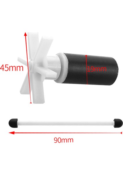 3.5m Tarzı Su Pompasının Kanatçığını Değiştirerek Gürültülü Pompayı Onarın Pompalar Için Rotor Değişimi ve Kanatçık Onarımı Akvaryum Aksesuarları (Yurt Dışından)
