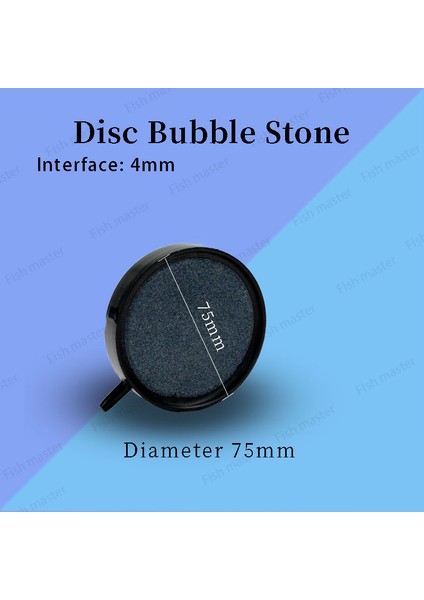 Çap 7.5cm Stili 1 Ünite Çeşitli Akvaryum Hava Balon Taş Diski Oksijen Hava Taşı Havuz Tankı Hava Pompası Havalandırma Taşı Aksesuarları (Yurt Dışından)