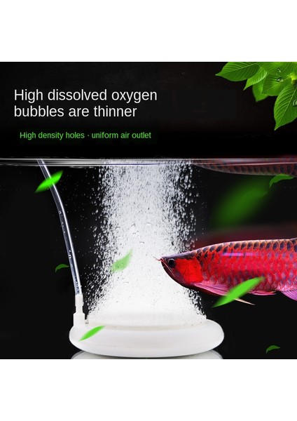 Yeni 100 mm W Stili Akvaryum Nano Kabarcık Tepsisi Sessiz O2 Arıtıcı Gaz Kek Nano Oksijen Pompa Aksesuarları Kum Tepsisi Hava Pompası Hava Kabarcık Taşı (Yurt Dışından) modelleri