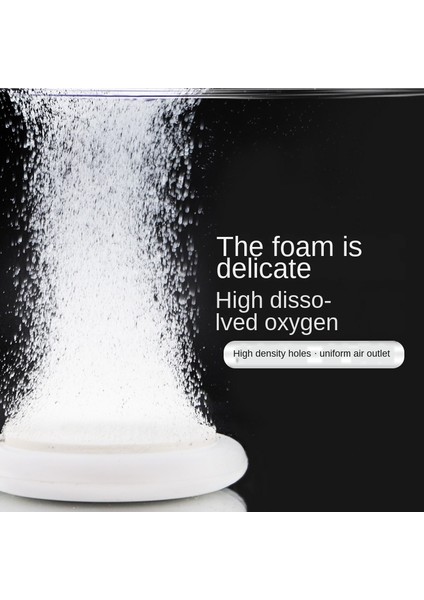 Yeni 100 mm W Stili Akvaryum Nano Kabarcık Tepsisi Sessiz O2 Arıtıcı Gaz Kek Nano Oksijen Pompa Aksesuarları Kum Tepsisi Hava Pompası Hava Kabarcık Taşı (Yurt Dışından) fırsatları