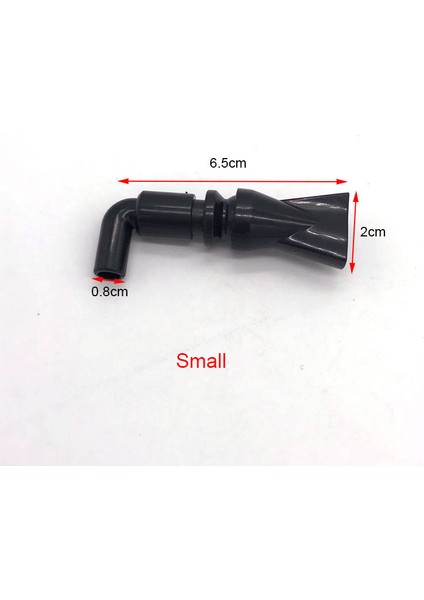 S Tarzı Siyah Akvaryum Balık Tankı Su Pompası Filtre Su Çıkış Memesi Dönüş Boru Bağlantısı Dört Boyutta Akvaryum Aksesuarı Dereceler (Yurt Dışından)