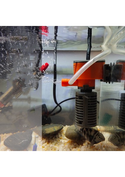 XL-666 2 Adet Sünger Stili 3W 5W Mini Akvaryum Iç Filtreleri 3-In-1 Daldırma Su Pompası Filtre Oksijen Dolaşımı Balık Kaplumbağa Tankı Için 220V (Yurt Dışından) indirimleri