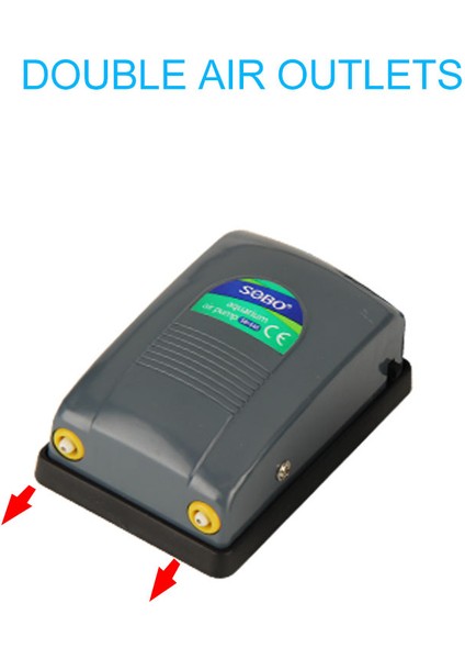 SB-648 Plus Parça Stili Sobo SBSB-648 Havalandırma Pompası Akvaryum Sessiz Oksijen Pompası Akvaryum Oksijenleme Pompası - Türkçe Ürün Başlığı (Yurt Dışından) modelleri