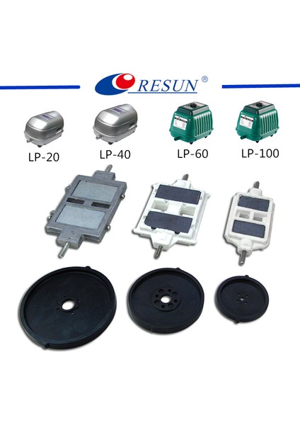 Lp-60 Ped Stili 2 Adet Resun Lp-20 LP40 LP60 LP100 Hava Pompası Aksesuarları Seti (Yurt Dışından) fiyatları