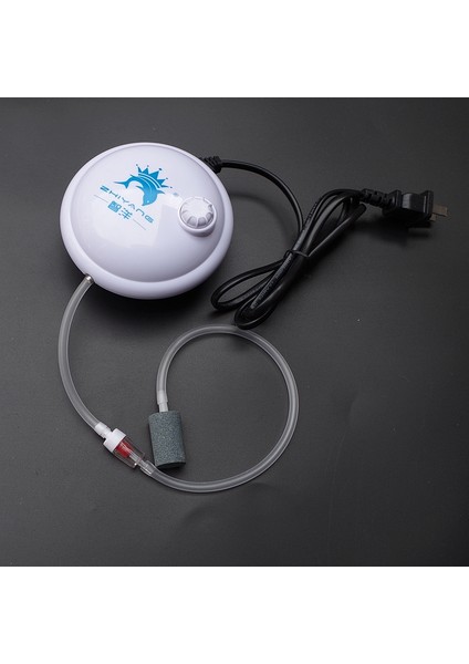 ZY748 Sadece Bir Pompa Stili Au Fişi Yüksek Kaliteli Akvaryum Yuvarlak Hava Pompası Hava Kompresörü Oksijen Arttırıcı Hava Motoru Tek & Çift Çıkış Ayarlanabilir Hacim (Yurt Dışından) fırsatları