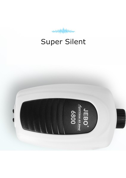6100 x Paket1 Stil Tek Boyut Yeni Jebo Akvaryum Hava Pompası Ayarlanabilir Hava Hacmi Hava Kompresörü Oksijen Hava Pompası Tek ve Çift Çıkış Düşük Desibel (Yurt Dışından) fırsatları
