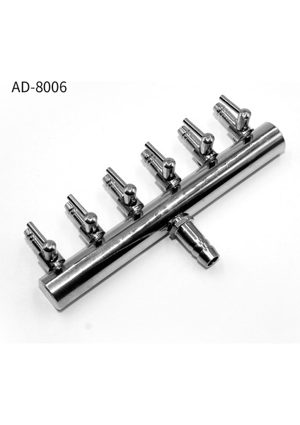 12 Yol Stili Çıkış Çapı3 4mm Akvaryum Aksesuarları Yolları Akvaryum Inline Hava Bölücü Kontrol Valfi 4*6mm Oksijen Pompası Hortumu Giriş DIA8MM AA006 (Yurt Dışından)